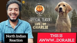 777 Charlie Kannada Teaser Reaction | Rakshit Shetty | Kiranraj K | Nobin Paul