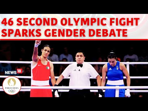 Italian boxer leaves the ring during the Paris 2024 Olympic Games | Angela Carini vs. Imane Khelif | N18G