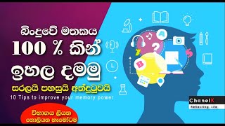 🧿#PhysicsTalks    -How to #ImproveMemory -ඉක්මනින් අමතක වෙනවාද - මතකය වැඩිකරගන්න පුළුවන්  TIPS 10