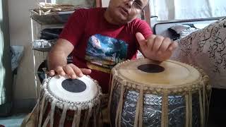 Soft Tereketay Kaida by Sandip Banerjee on tabla lession