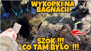 SZOK !!! CO MYŚMY WYKOPALI NA BAGNACH !!!