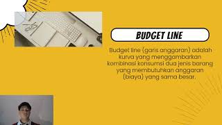 Indifference Curve & Budget Line serta hubungan keduanya