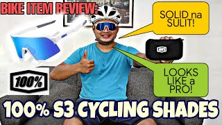 100% S3 CYCLING SHADES QUICK REVIEW | Affordable Shades like a PRO | VLOG 24 XYRUS GAMILLS