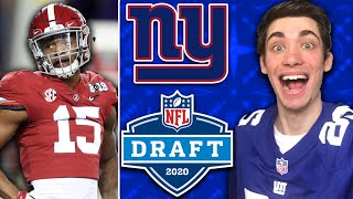 New York Giants Fan Reacts to Giants Drafting Xavier McKinney!