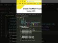 How To Make Pac - Man in CSS #Shorts