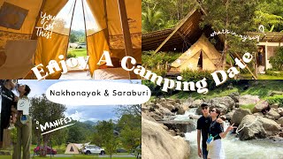 Camping Date💖 VLOG EP.1 | เที่ยวชิลๆฟีลป่าเขา สระบุรี-นครนายก บ้านไร่พอเพียง แวะถ่ายรูปที่เขาช่องลม