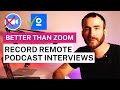 How to record high-quality remote podcast interviews using Zencastr (Better than zoom)