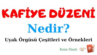 KAFİYE ŞEMASI Nedir? Kafiye Düzeni ve Uyak Örgüsü - Örnekler