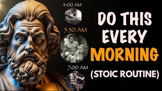 7 THINGS You SHOULD do every MORNING (Stoic Morning Routine) | Stoicism