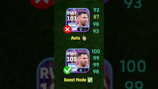 how to tranning Messi 102  #efootball #ps5 #efootball2024 #messi