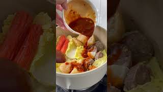 Korea hot pot 韓式火鍋 #cooking #dinner #food #recipe #delicious #yummy #korean #hotpot #familytime