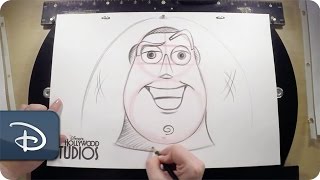 How-To Draw Buzz Lightyear From ‘Toy Story’ | Walt Disney World