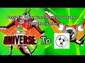 Ben 10 Versus The Universe: The Movie Omni Kix Jetray Transformation Sequence But It's @flipaclip