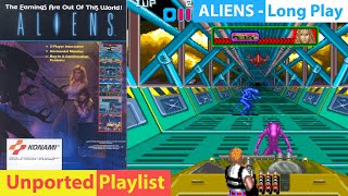 Aliens! The Konami Run and Gun...not the Capcom One! - Unported Playlist - Long Play