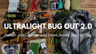 UPDATED! Green Beret's Ultralight Bug Out Bag with Gear Recommendations