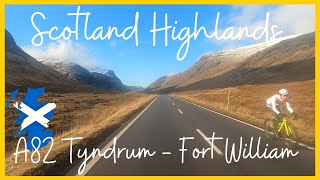 [Relaxing Driving Wonderful Scotland] Tyndrum to Fort William [Scotland Highlands 4K]