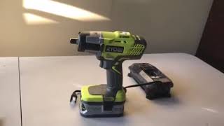 RYOBI’s P - 261 unboxing and operation