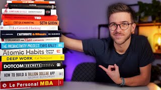 22 livres que tu dois absolument lire pour faire décoller ton business