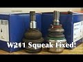 Mercedes E-Class W211 Suspension Squeak Fix | Ball Joint & Control Arm Replacement DIY