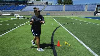 Women's Lacrosse Face Dodge