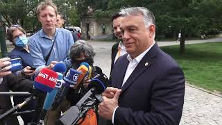 BREAKING: Orbán Viktor sajtótájékoztatója Brüsszelben