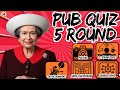 Pub Quiz 5 Round: Test Your Knowledge! Picture, General Knowledge, Entertainment, And More. #58