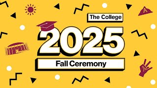 Fall 2025 Convocation Ceremony | The College of Liberal Arts and Sciences