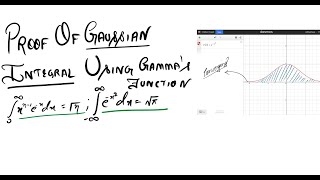 Simplest Proof of Gaussian Integral using Gamma's Function