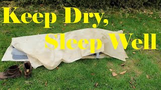How to Make an Oilskin Ground Cover and Bedroll