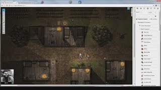 Using Dynamic Lighting in Roll20 - Night Map