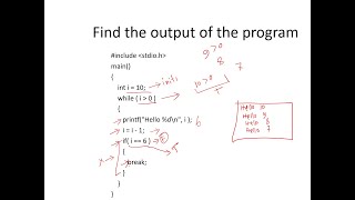 Computer Programming (C) Lab-5 | for Loop | while Loop | do-while Loop