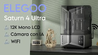 ELEGOO SATURN 4 ULTRA 12K || FEATURES & GETTING STARTED || SPECIAL FOR BEGINNERS WITH NO IDEA