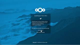 upgrading to Nextcloud 10.0.2RC1