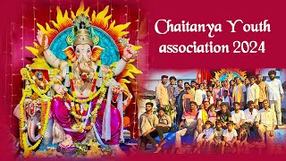 CHAITANYA YOUTH  ASSOCIATION  GANESH NIMARJANAM  IN ALOOR 2024