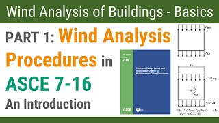 Part 1: Wind Analysis Procedures in ASCE 7-16 - An Introduction