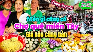 696. Đồng Tháp - Ai cũng chờ tới ngày để đi chợ quê Gò Tháp với rất nhiều món bánh dân gian ngon