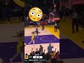 Austin Reaves insane half court shot and slap to fans face 😂