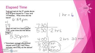 Lesson 10.7: Time Measurement