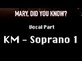 Mary Did You Know, KM Soprano 1