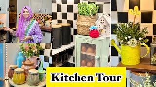 New Kitchen Tour।Kitchen Makeover & Organization Ideas 2024।Kitchen Decoration Ideas।kitchen hacks