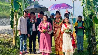 📍Wedding vlog in Thumki village dhankuta district east nepal plz subscribe and like share 🌿👍