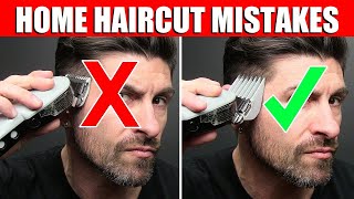 TOP 5 How to Cut Your Hair at Home MISTAKES Men Make! (WATCH BEFORE YOU CUT)