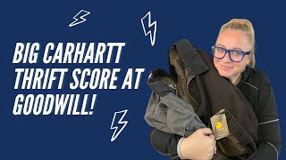 Thrift Haul || I Scored On Carhartt Jackets