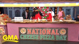 ‘GMA’ celebrates National Cheese Pizza Day | GMA