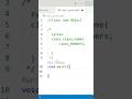 How to create a class in dart programming
