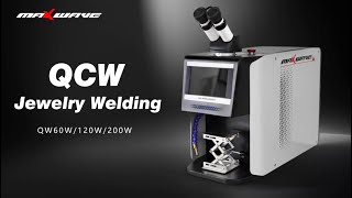 60W/120W/200W QCW Jewelry Welding Machine for Repair Tool