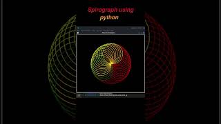 Spirograph using python