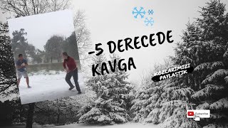 -5 Derecede Kozlarımızı Paylaştık | Kar Yağışlı ve Fırtınalı Havada