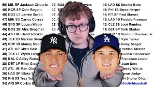 Reacting To My Top 50 Players for 2025!