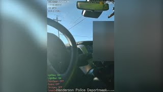 Bodycam footage shows suspect hitting Henderson Police with car before sergeant shoots